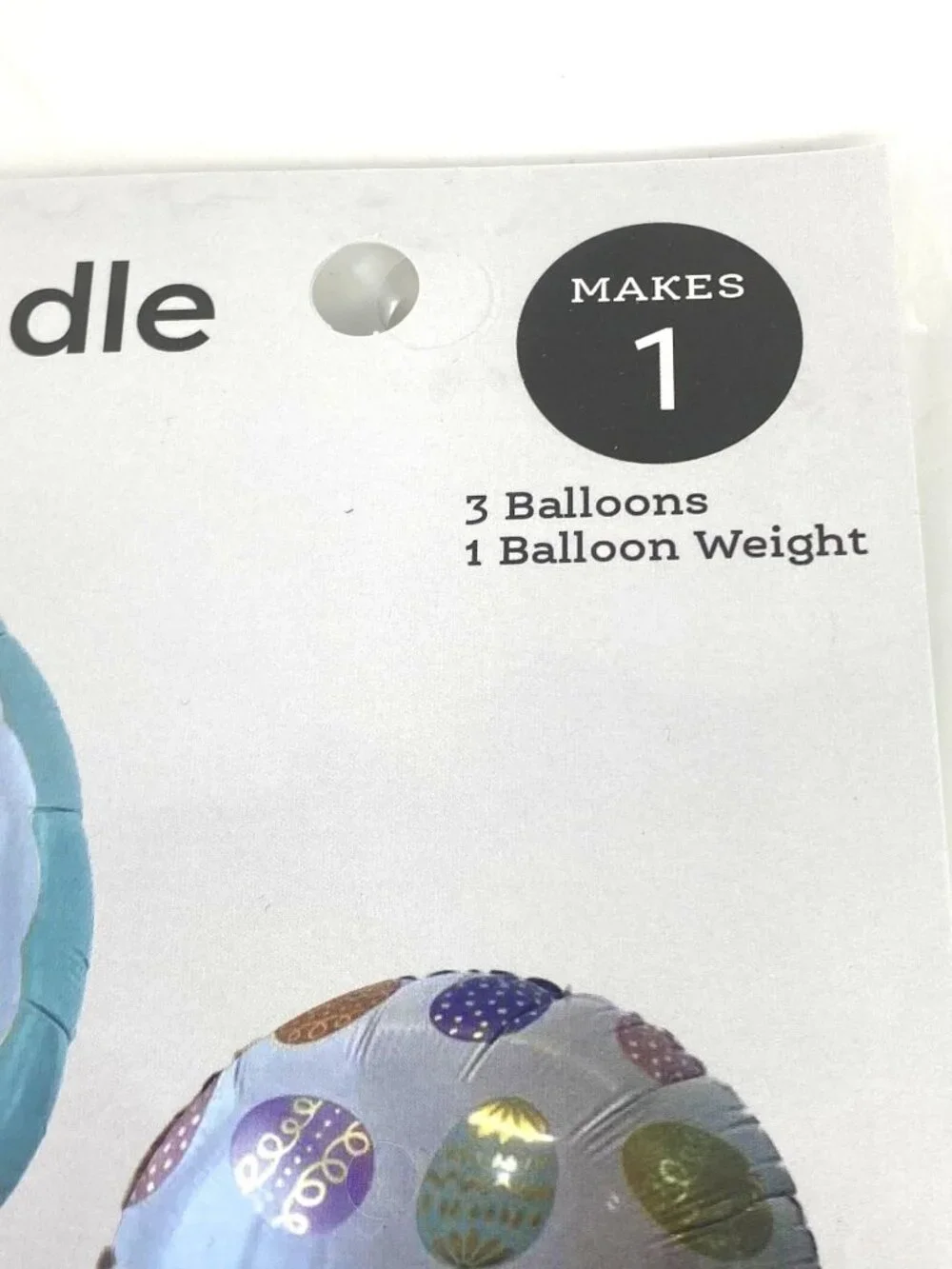 Target 3pc Easter Foil Balloon Spritz™ Decor Party Festive Decor